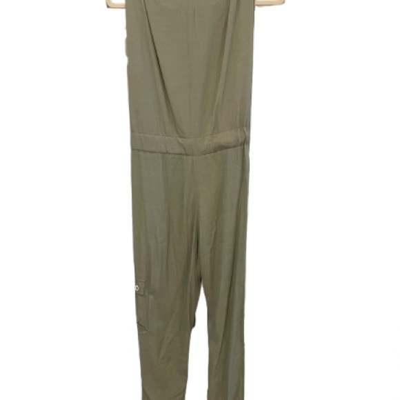 ✨ Jonathan Simkhai Twill Fly Boilersuit – Size 4 - Picture 5 of 5